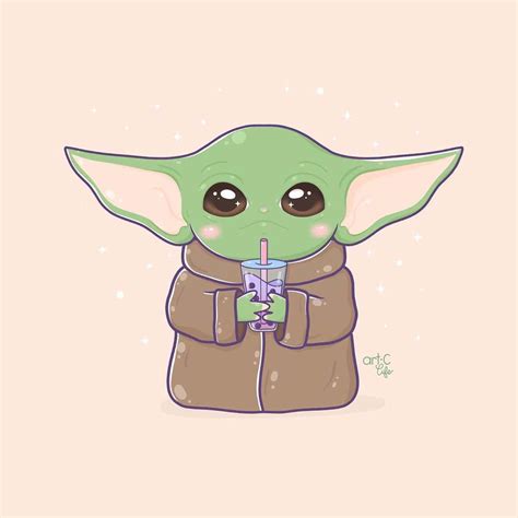 Download Cute Baby Yoda Pictures 1080 X 1080