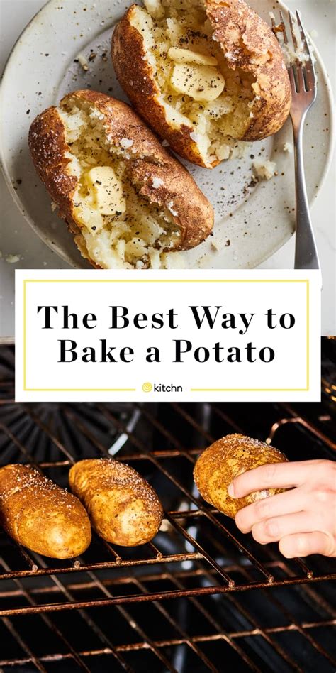 If it slides in easily, they're done. How to Bake a Potato: The Very Best Recipe | Kitchn