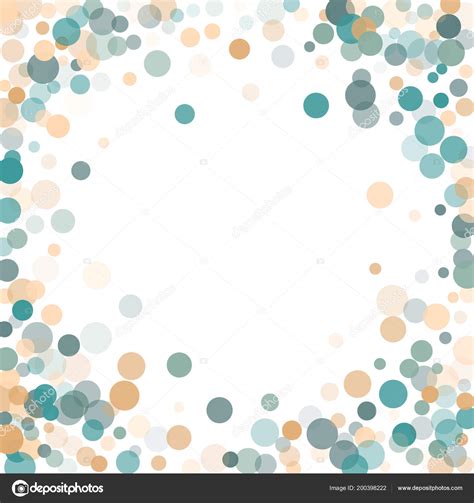 Abstract white background confetti transparent dots. — Stock Vector ...
