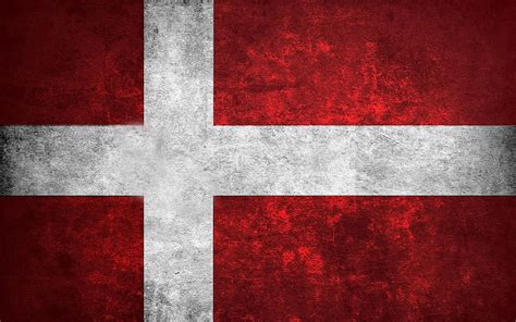 Danish Flag Grunge Flag Of Denmark Flags Denmark Flag Hd Wallpaper