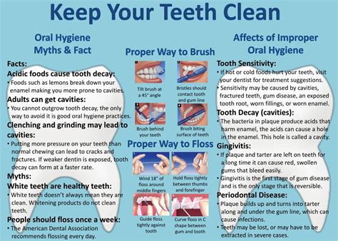 Ppt Keep Your Teeth Clean Powerpoint Presentation Free Download Id