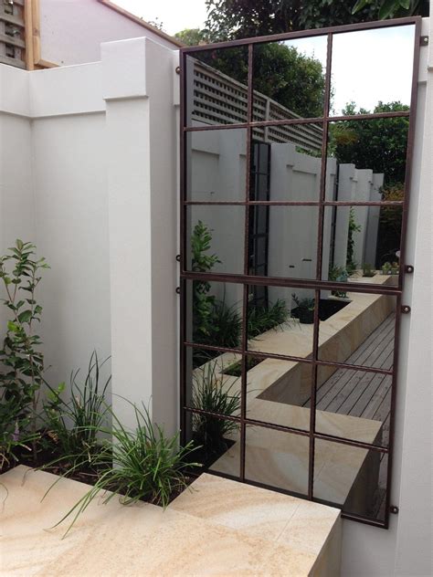 9 Square Outdoor Mirror Outdoor Mirrors