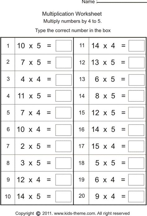 Primary Maths Worksheets Printable Elementary 2nd Grade Worksheets