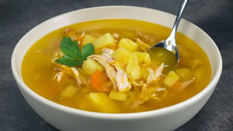 Готовим вкусно и просто! КАРТОФЕЛЬНЫЙ СУП С КУРИЦЕЙ. Рецепт от Всегда ...