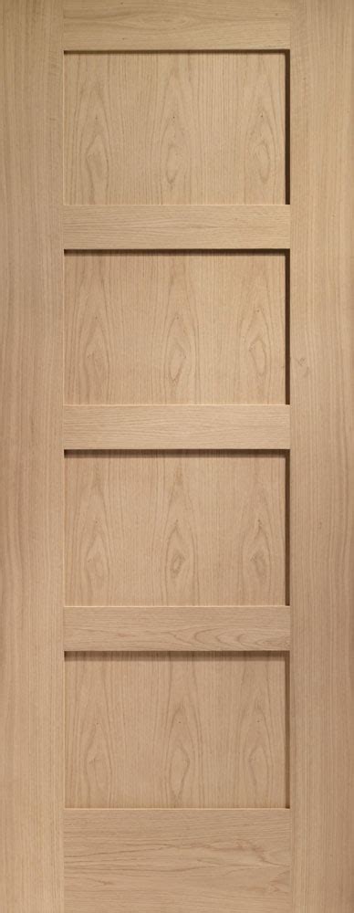 If sound is an issue i would either build. Shaker 4 Panel Oak Internal Door