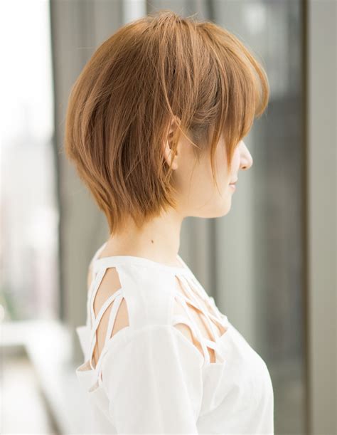 キュートショート Mo 236 ヘアカタログ・髪型・ヘアスタイル Afloat（アフロート）表参道・銀座・名古屋の美容室・美容院