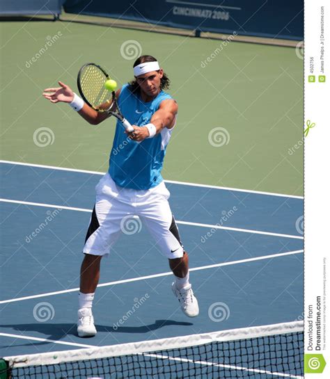 Tennis Player Rafael Nadal Editorial Photo Image Of