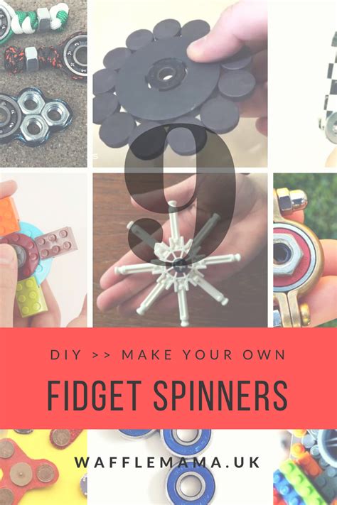 Wafflemama 9 Diys How To Make Your Own Fidget Spinners