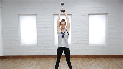 5 Moves To Use Your Free Weight As A Kettlebell Class Fitsugar Youtube