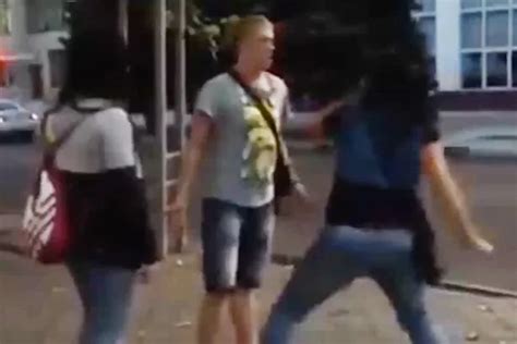 Shocking Moment Woman Knocked Man Out Cold With One Punch After He Asked Her For Sex World