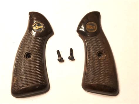 Rohm Rg 38 38 Special Revolver Parts Grips And Screws Oem Ebay