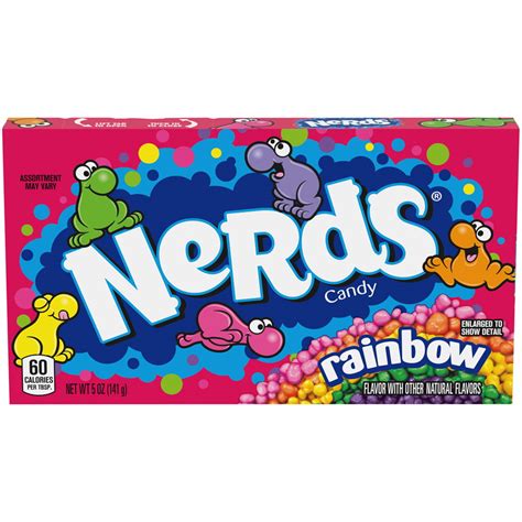 Rainbow Nerds Candy 5 Oz 12 Count