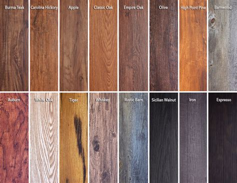 Wood Grain Vinyl Flooring Planks Featured On New Trident Luxury Vinyl