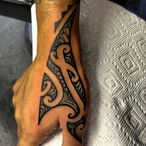 It came from new zealand. Maori polonaysian tattoo | Hand tattoos for guys, Tribal ...