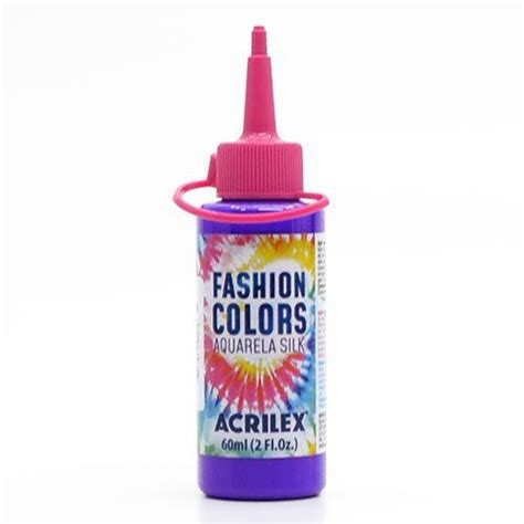 Tinta Fashion Colors Aquarela Silk Fluorescente 60ml Acrilex