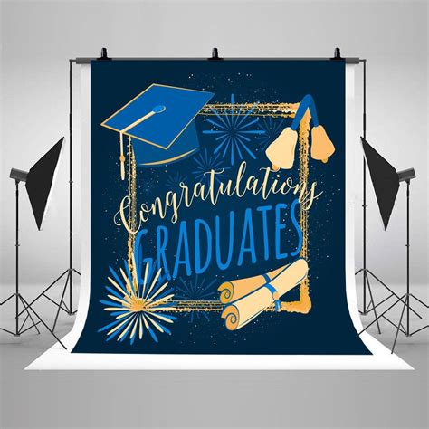Congratulations Graduates Banner Photography Backdrops Etsy In 2020