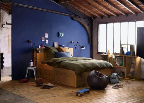 Chambre ado garçon moderne, ou rustique, vintage ou industrielle ? Une chambre d'ado à l'esprit loft - Marie Claire