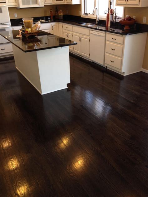 Oak Wood Floors Stained Dark Flooring Tips