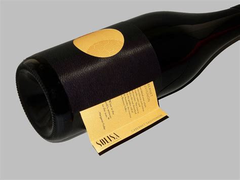 Solisa Is A Wine With Minimalistic Packaging Dieline Wine Bottle
