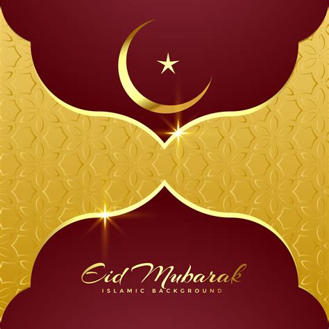 Premium Eid Mubarak Greeting Card Design Download Free Vector Art