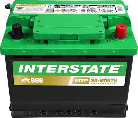 Amazon | Interstate Batteries Group 96R カーバッテリー 交換用 (MTP-96R) 12V