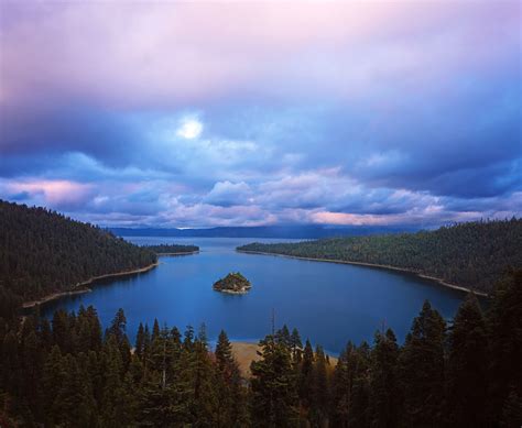 Cotton Candy Sunrise Emerald Bay Lake Tahoe By Large Format Landscape