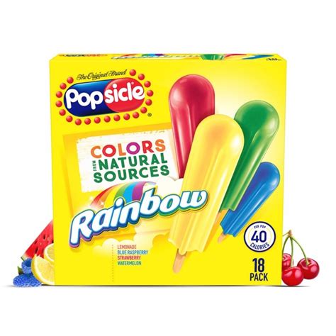 Rainbow Ice Pops Popsicle®