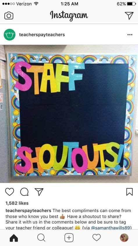 Image Result For Employee Recognition Wall Staff Shoutout Employee