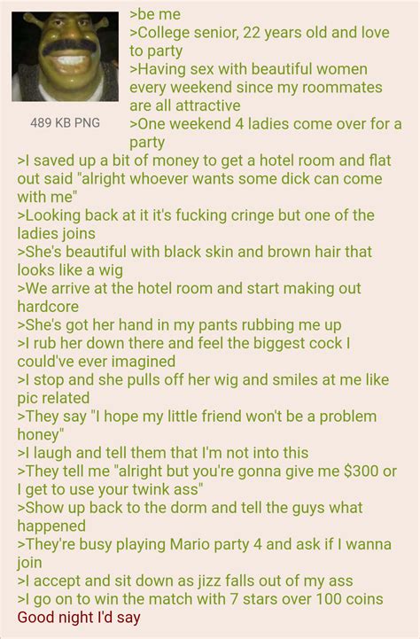 Anon S Night Out R Greentext Greentext Stories Know Your Meme
