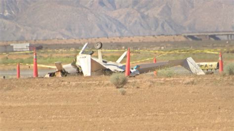 Plane Crashes At The Mojave Airport Pilot In Serious Condition