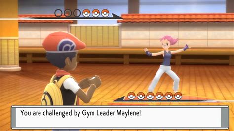 Gym Leader Maylene Battle Pokémon Brilliant Diamond No Commentary YouTube