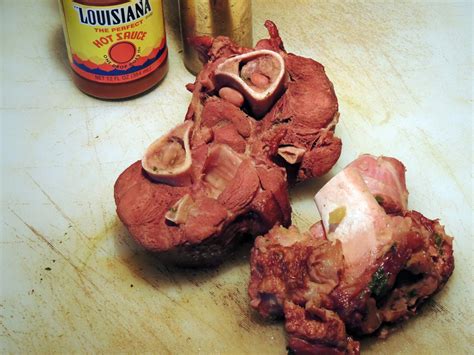 This cut of meat is sometimes mistakenly referred to as a ham hock, which is a different cut altogether that requires. Pink Beans With Smoked Ham Shanks & Kale Recipe by Bob ...