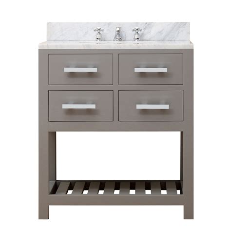 You may find that you can save on the overall cost of both the sink and installation with a single model. Home Loft Concepts 30" Single Sink Bathroom Vanity Set ...
