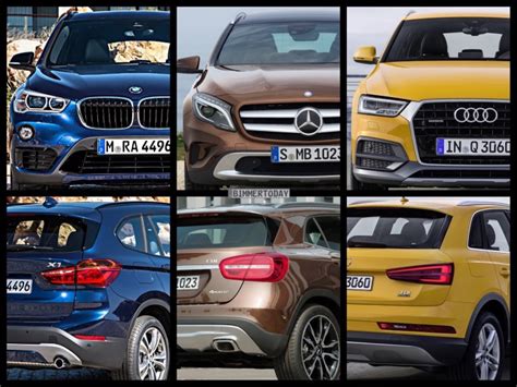 Bmw x1 vs audi q3. 2016 BMW X1 vs. Audi Q3 vs. Mercedes GLA - Photo Comparison