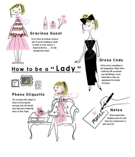 How To Be A Lady By Nila Aye Ettiquette For A Lady Etiquette And Manners Ettiquette