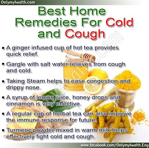 Best Home Remedies For Cold And Cough Cold Home Remedies Cold
