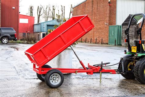Winton Tipping Trailer WTL15 1.5tn - Handy Compact Tractors & Machinery