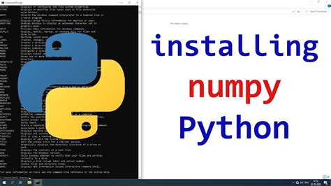 How To Install Numpy For Python In Windows 10 Youtube