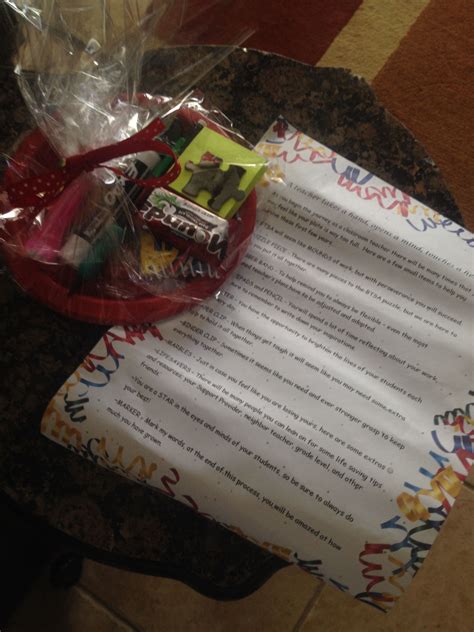 New Teacher Survival Kit A Fun Way To Acknowledge All Of The Ups And