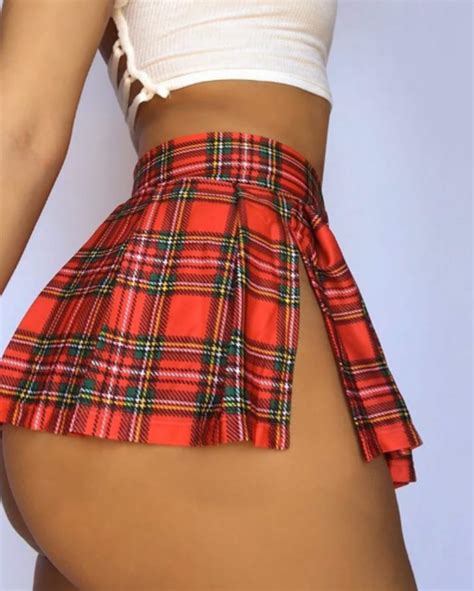 Sexy Mini Skirts Womens High Waist Preppy Style Vintage Pencil Etsy
