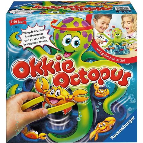 Jolly Octopus Gra Rodzinna Ravensburger Ośmiornica 1800207279 Sklep