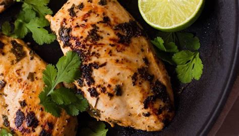 Grilled Lime Cilantro Chicken With Sweet Chili Sauce Recipe Grilling
