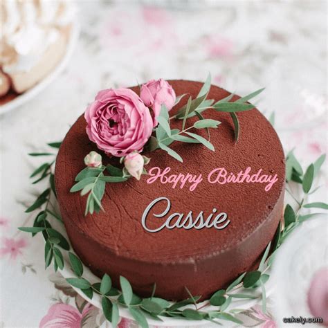 🎂 Happy Birthday Cassie Cakes 🍰 Instant Free Download