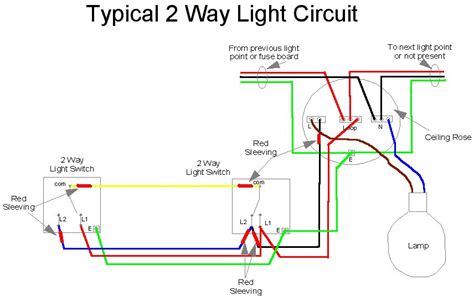 2 Way Lighting Wiring Diagram Uk
