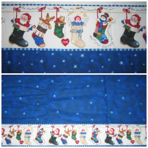 Daisy Kingdom Christmas Stockings Border Fabric Prints 100