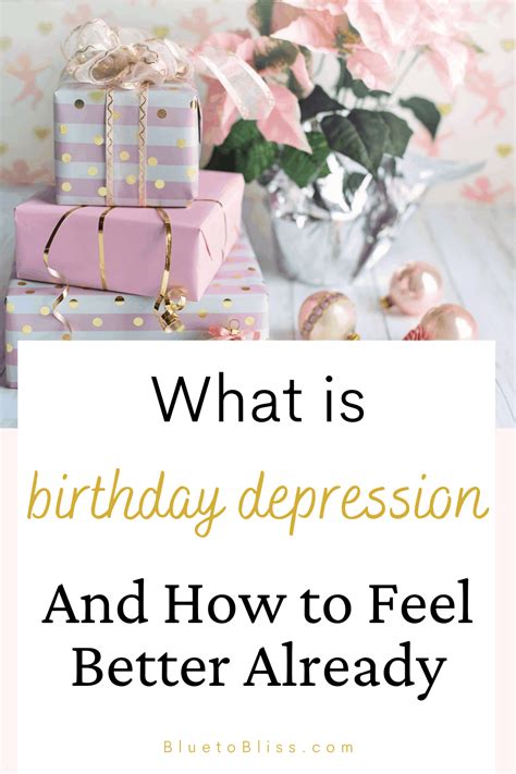 Birthday Depression How To Conquer It Like A Boss Blue To Bliss