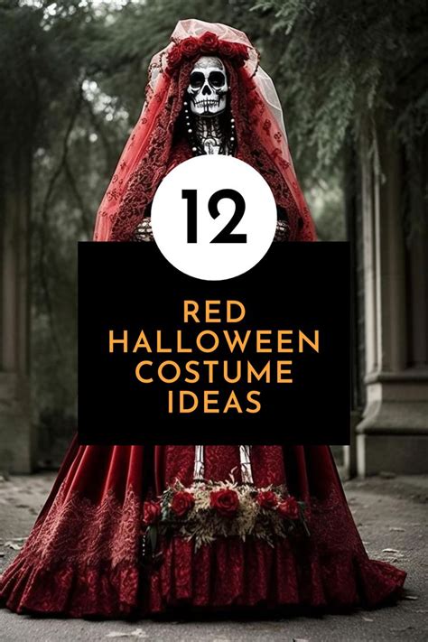 stunning red dress halloween costume ideas