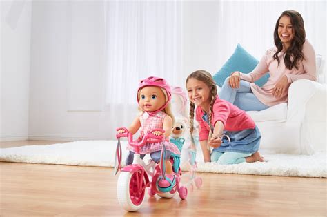 Little Mommy Learn To Ride Doll 887961455441 Ebay