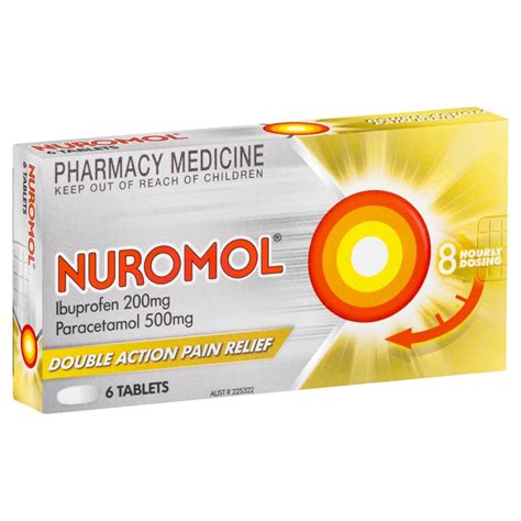 Nuromol 6 Tablets Discount Chemist