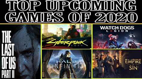 Top Games Realesing This Yeartop Upcoming Games Of 2020 Youtube